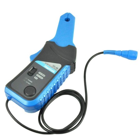 Pinza amperometirca AC/DC, 20kHz ancho de banda, 1mV/10mA, 65A