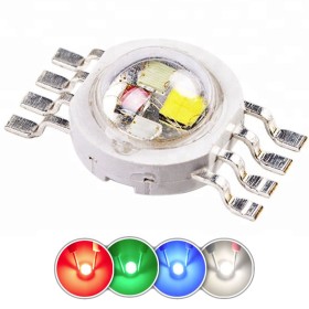 Led Rgbw Full-color Light-emitting Diodes 8 pines 4w
