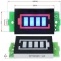 Modulo indicador de carga de bateria de litio 16.8V