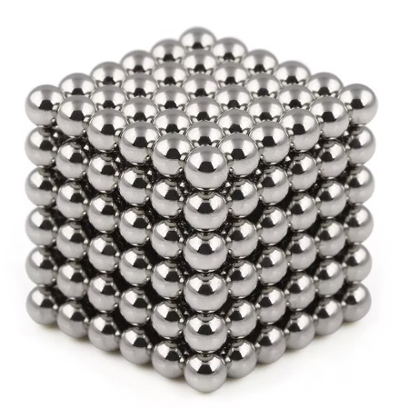 Neocube set de 216 imanes de neodimio 5mm diametro