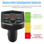 Receptor Bluetooth Manos libres Reproductor Mp3 Transmision FM para Auto