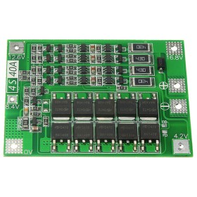 Proteccion y Cargador de bateria de litio hasta 4 celdas 16.8V