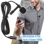 Microfono corbatero 4 pin para telefonos, camaras y PC