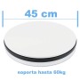 Plataforma giratoria para fotografía y exposición 45cm diámetro