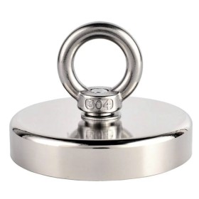 Iman de pesca de un solo lado 75mm 322kg de fuerza