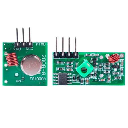 Modulo Rf Transmisor Y  Receptor 433 Mhz Arduino