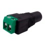Adaptador tipo plug hembra 2.1x5.5 a bornera