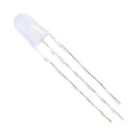 led 5mm dual rojo y verde cátodo común x 100 unidades