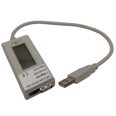 Tester USB de voltaje y corriente