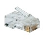 Conector RJ45 CAT5e UTP – Plug Modular de Contactos Metálicos