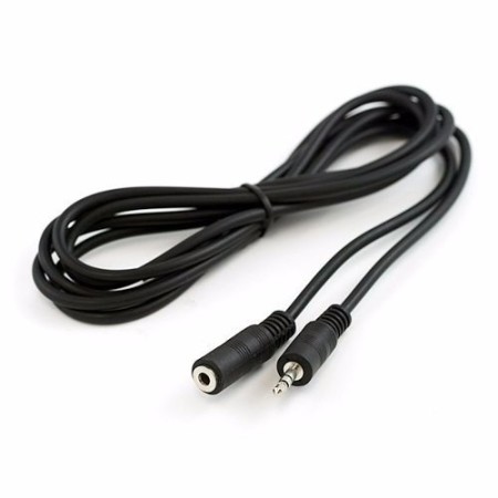 Extensión de Miniplug 3.5 mm 1.8 mts