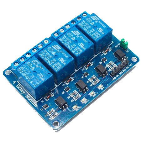 Modulo Relay rele de 4 canales