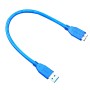 Cable micro USB 3.0 tipo B macho a USB tipo A macho