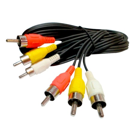 Cable RCA audio y video 1.5m