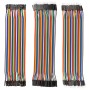 Kit 120 Cables 20cm Protoboard Arduino