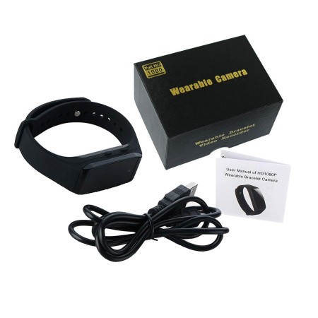 Camara espia brazalete fitness 1080p full HD