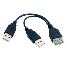 Cable Usb con USB de Alimentación extra