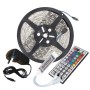 KIT RGB: 5Mts de led RGB Siliconado + Fuente + Controlador