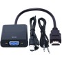 Conversor HDMI a VGA con audio y activo