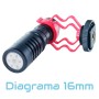 Microfono para vlog diafragma 16mm