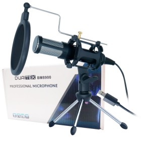 Micrófono condensador con conector USB