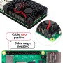 2 en 1 Carcasa y disipador de aluminio anodizado para raspberry