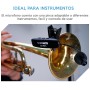 Micrófono inalámbrico para instrumentos musicales