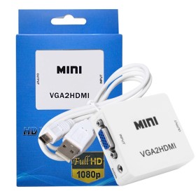 Conversor VGA a HDMI con audio