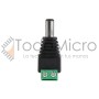 Adaptador tipo plug Macho 2.1x5.5 a bornera