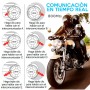 Intercomunicador Bluetooth para Casco de Moto Ejeas V6 1200 Mts