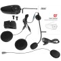 Combo 2 Intercomunicadores Bluetooth para Casco de Moto Ejeas Q7