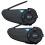Combo 2 Intercomunicadores Bluetooth para Casco de Moto Ejeas Q7