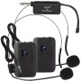 Sistema doble inalambrico de microfono con headset