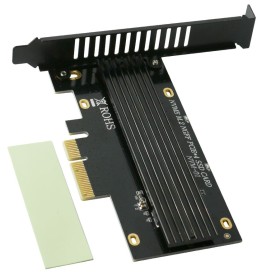 Adaptador para SSD M.2 PCIe a PCIe x4 para desktop