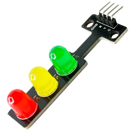 Modulo semaforo 3 leds Rojo amarillo Verde