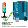 Modulo semaforo 3 leds Rojo amarillo Verde