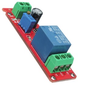 Modulo Ne555 Timer Temporizador Relay Dc 12v Delay - 0 A 10 Segundos