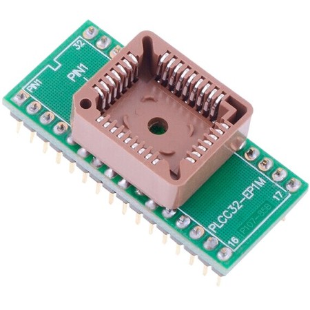 Adaptador willem PLCC32 a DIP32