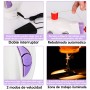 Mini Maquina de coser hogareña con ranura para mangas