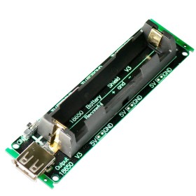 Shield cargador de bateria 18650 para arduino, raspberry y otros