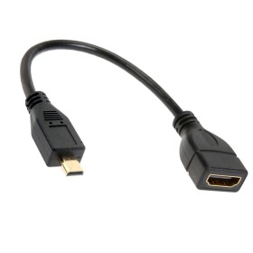 Cable Adaptador HDMI hembra A Micro HDMI macho 10cm