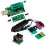 Combo Programador Usb Ch341a + Pinza + Cable + Adapt. Soic8 200mil
